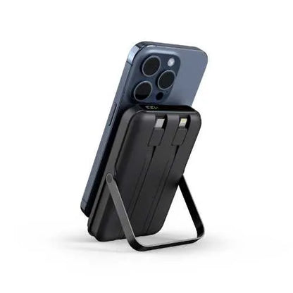 EccoTech 10.000 Mah Magsafe Stand Özellikli Led Logolu 15W Powerbank