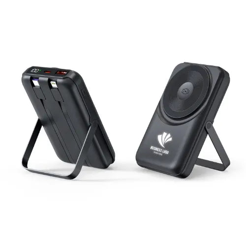 EccoTech 10.000 Mah Magsafe Stand Özellikli Led Logolu 15W Powerbank