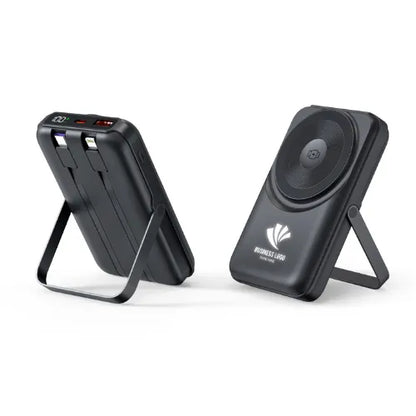 EccoTech 10.000 Mah Magsafe Stand Özellikli Led Logolu 15W Powerbank