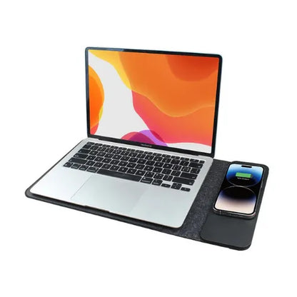 EccoTech 15W Wireless Şarj + Laptop Kılıfı + Mousepad
