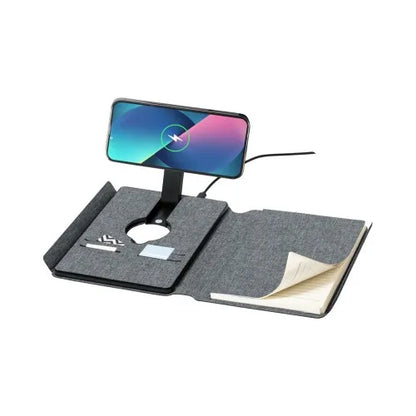 EccoTech 5000 Mah 15W Magsafe Qi Tech Telefon Standlı Wireless Powerbank Organizer