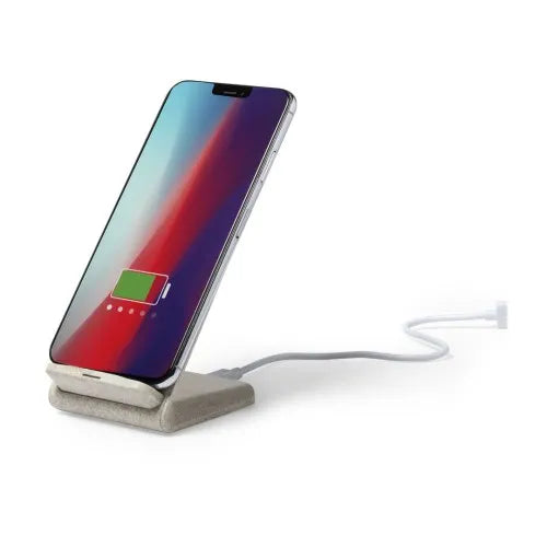 EccoTech %100 Ekolojik Wireless Charger + Telefon Standı