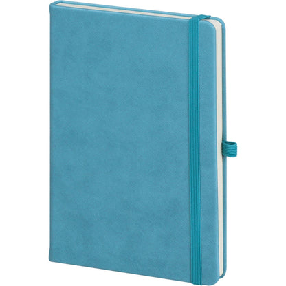Yumuşak Termo Deri Kapaklı ve Lastikli VIP Kareli Tarihsiz Defter (13 x 21 cm)