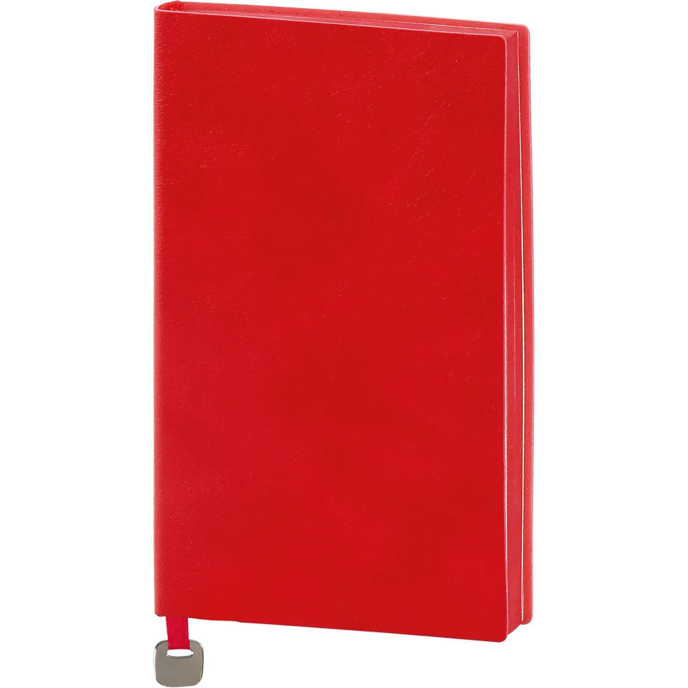 Yumuşak Termo Deri Kapaklı ve Metal Tokalı VIP Cep Defteri (10 x 17 cm)