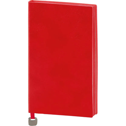 Yumuşak Termo Deri Kapaklı ve Metal Tokalı VIP Cep Defteri (10 x 17 cm)