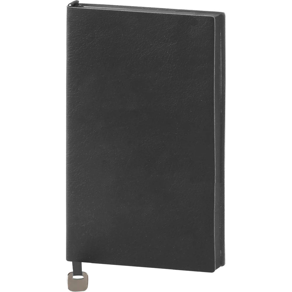 Yumuşak Termo Deri Kapaklı ve Metal Tokalı VIP Cep Defteri (10 x 17 cm)