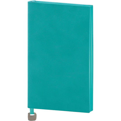 Yumuşak Termo Deri Kapaklı ve Metal Tokalı VIP Cep Defteri (10 x 17 cm)