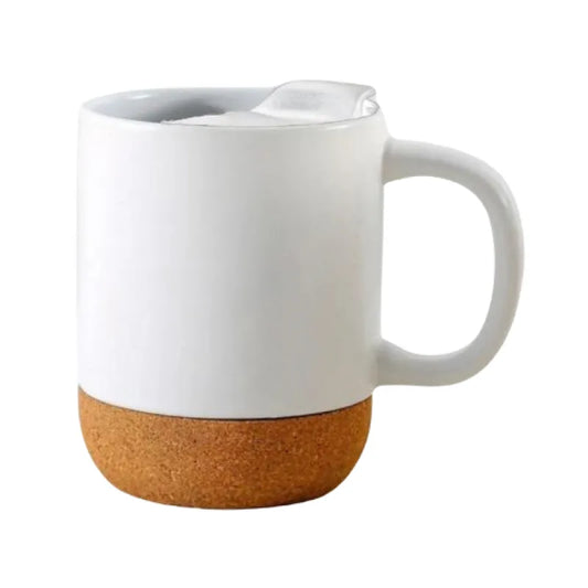 EccoTech 350 ML Seramik + Mantar Altlıklı Dizayn Bardak