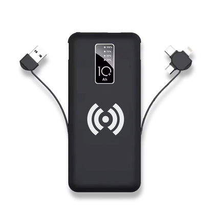 Işıklı Logo Wireless Powerbank 10000 mAh