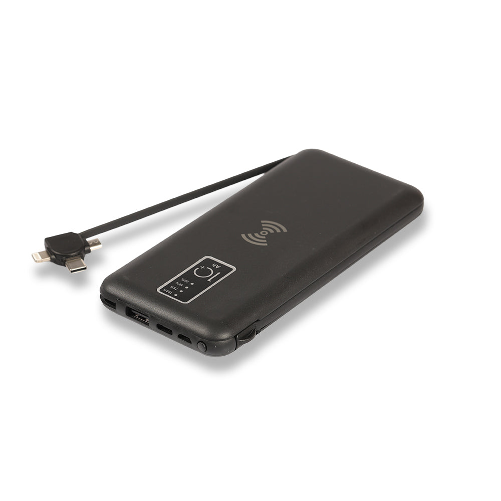 Dahili Kablolu Wireless Powerbank 10000 mAh