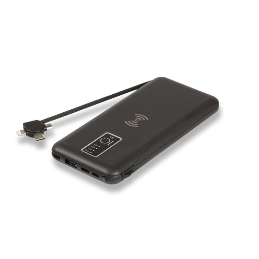 Dahili Kablolu Wireless Powerbank 10000 mAh
