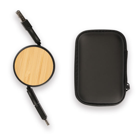 Bambu Şarj Kablosu (Çantalı)