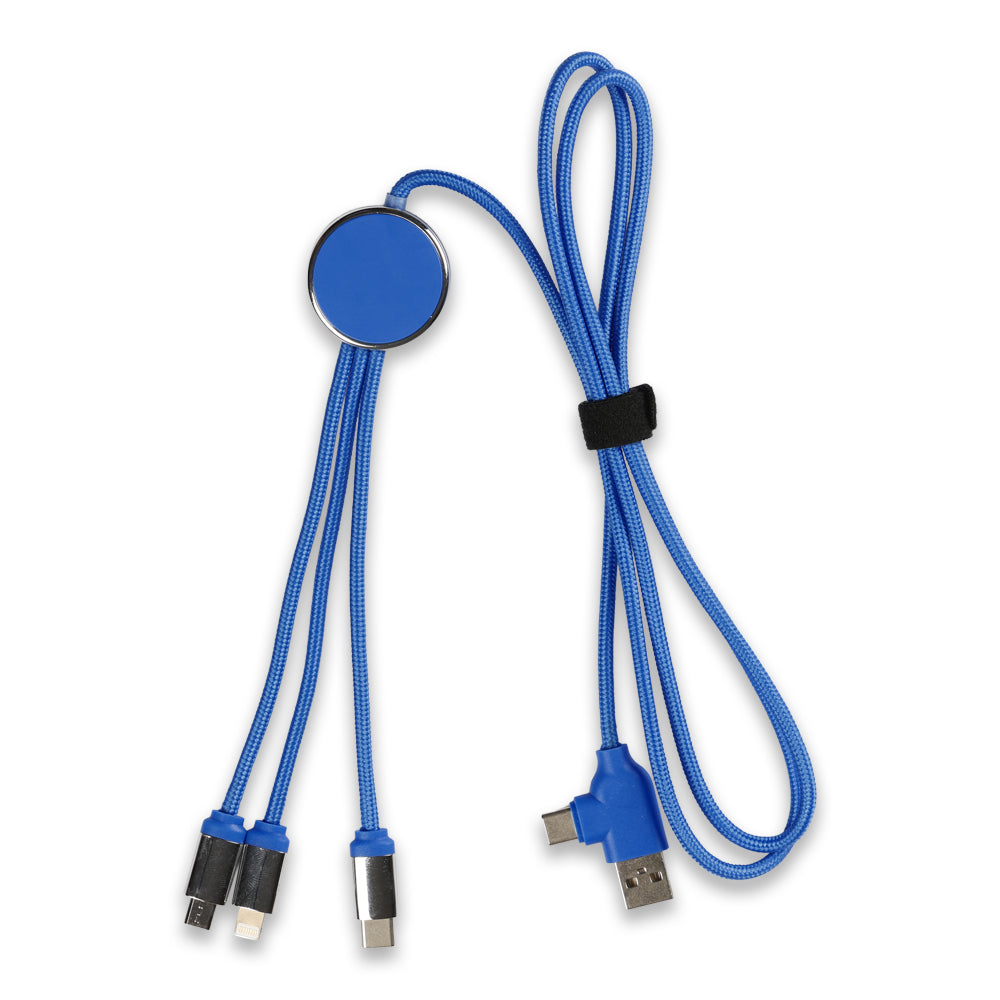 Işıklı Logo Type-C Uçlu Şarj Kablosu (Çantalı)