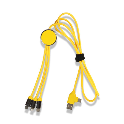 Işıklı Logo Type-C Uçlu Şarj Kablosu (Çantalı)