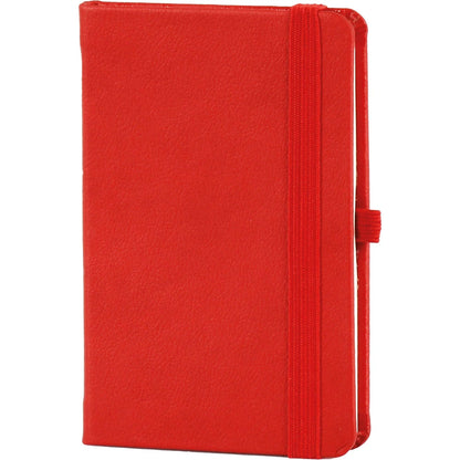 Yumuşak Termo Deri Kapaklı ve Lastikli VIP Cep Defteri (9 x 14 cm)