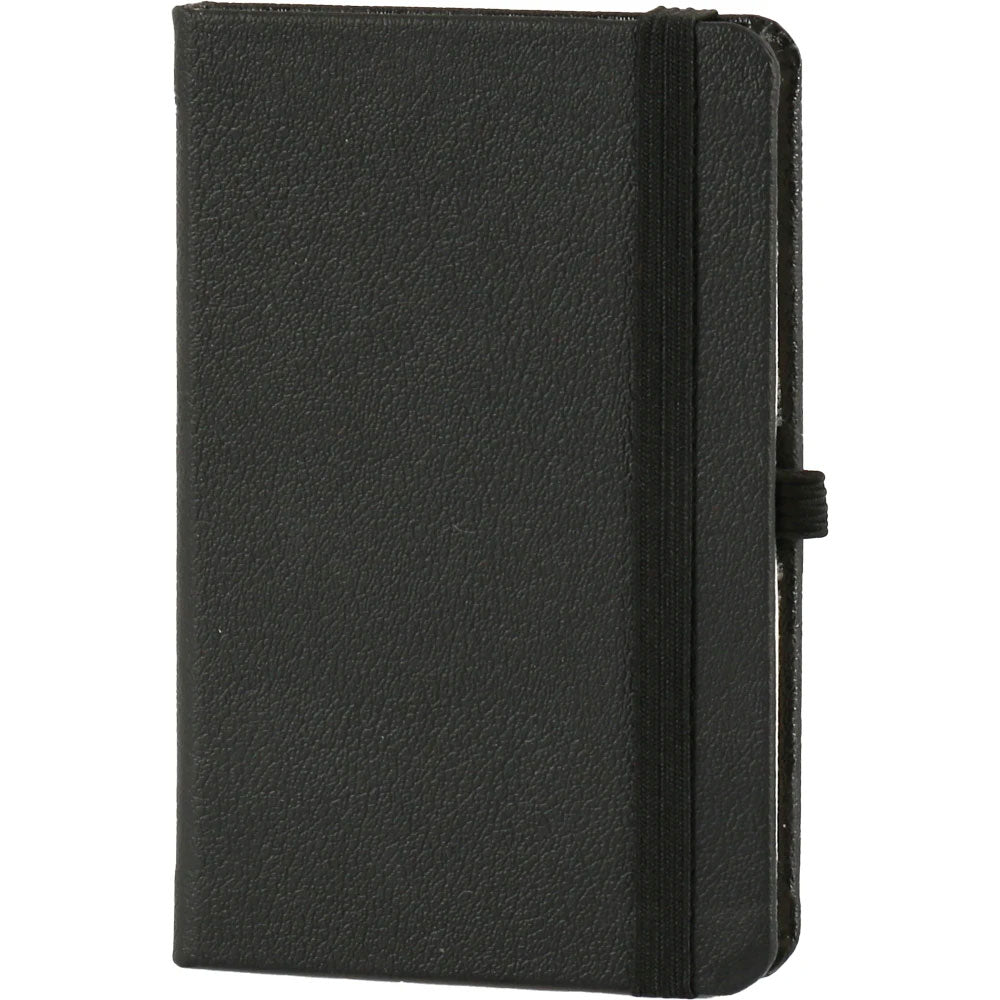 Yumuşak Termo Deri Kapaklı ve Lastikli VIP Cep Defteri (9 x 14 cm)