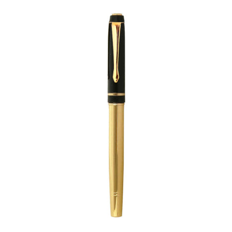 Kravat Klipsli ve Siyah Kapaklı Metal Roller Kalem