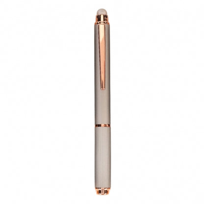 Rose Gold Aksamlı ve Dokunmatik Uçlu Kapaklı Metal Kalem