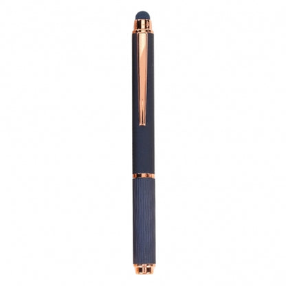 Rose Gold Aksamlı ve Dokunmatik Uçlu Kapaklı Metal Kalem
