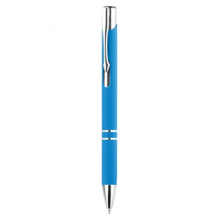 Çift Gümüş Halkalı ve Mat Gövdeli Metal Kalem