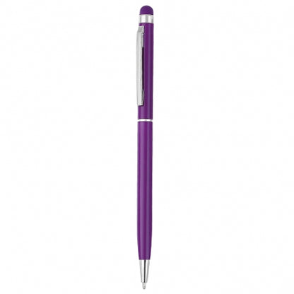 Çevirmeli Mekanizmalı ve Touchpen Başlıklı VIP Metal Kalem