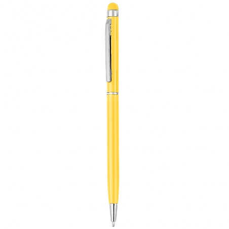Çevirmeli Mekanizmalı ve Touchpen Başlıklı VIP Metal Kalem