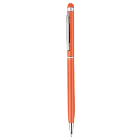 Çevirmeli Mekanizmalı ve Touchpen Başlıklı VIP Metal Kalem