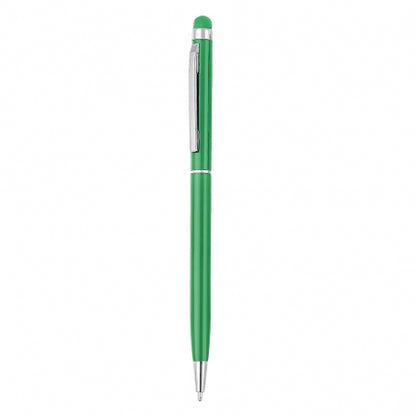 Çevirmeli Mekanizmalı ve Touchpen Başlıklı VIP Metal Kalem