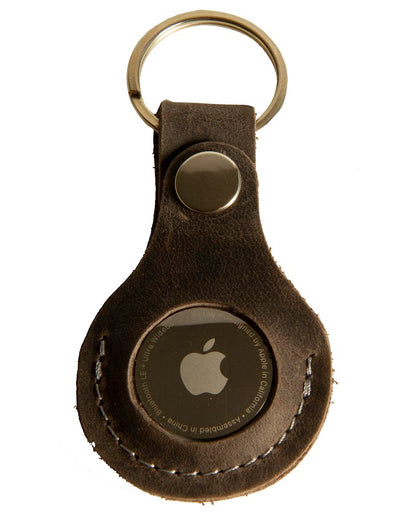 🔑 AirTag Uyumlu Hakiki Deri Anahtarlık – 4,7 x 10 cm Teknoloji ve Şıklık 😊
