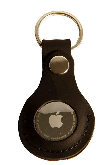 🔑 AirTag Uyumlu Hakiki Deri Anahtarlık – 4,7 x 10 cm Teknoloji ve Şıklık 😊