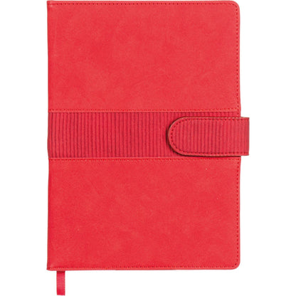 Kırçıllı Dokulu ve Mıknatıslı Yatay Kemerli VIP Tarihsiz Defter (15 x 21 cm)