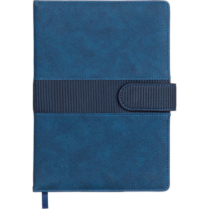 Kırçıllı Dokulu ve Mıknatıslı Yatay Kemerli VIP Tarihsiz Defter (15 x 21 cm)