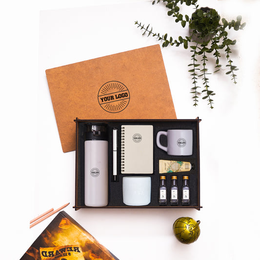 Ahsap Kutulu Hediye Seti - 10