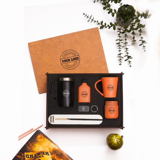 Ahsap Kutulu Hediye Seti - 06