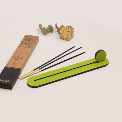 Ahşap MDF Tütsü Seti | 3 Adet Tütsü Çubuklu Dekoratif Tütsülük