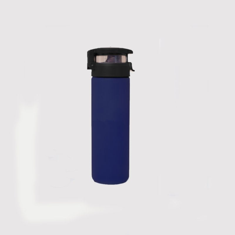 550ml Kişiselleştirilebilir Pratik Kapaklı Cam Suluk