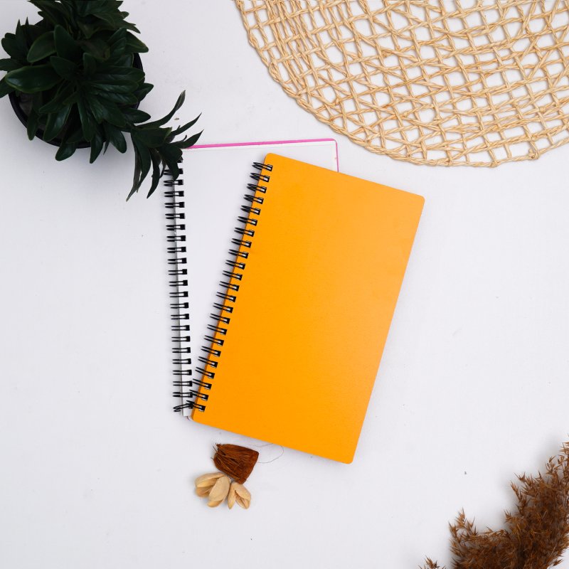 13 × 21 cm Ahşap Kapaklı Not Defteri