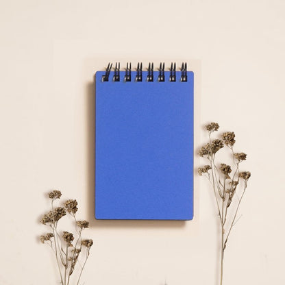 7,5 × 11 cm Ahşap Kapaklı Not Defteri