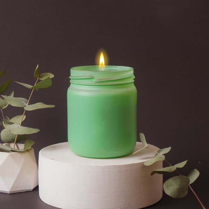 Kokulu Cam Mum - Sütlü Kahve