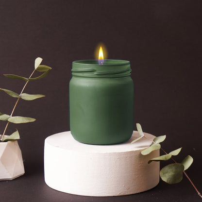 Kokulu Cam Mum - Sütlü Kahve