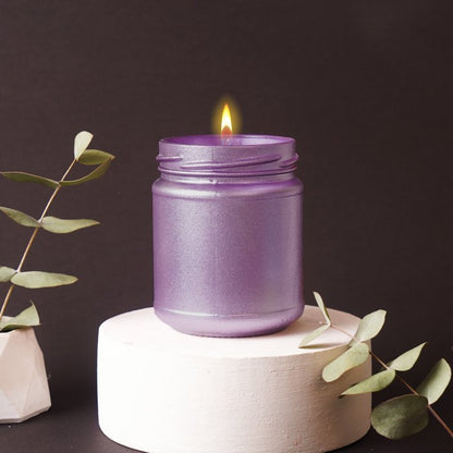 Kokulu Cam Mum - Sütlü Kahve