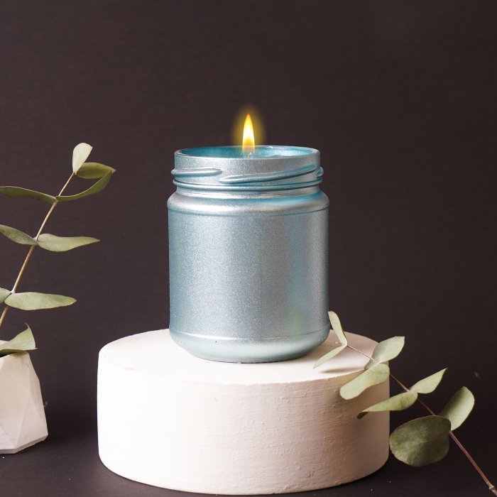 Kokulu Cam Mum - Sütlü Kahve