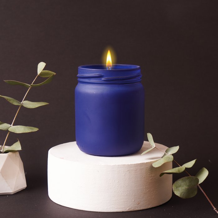 Kokulu Cam Mum - Sütlü Kahve