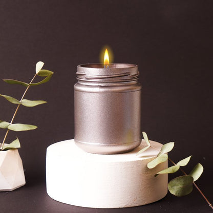 Kokulu Cam Mum - Sütlü Kahve