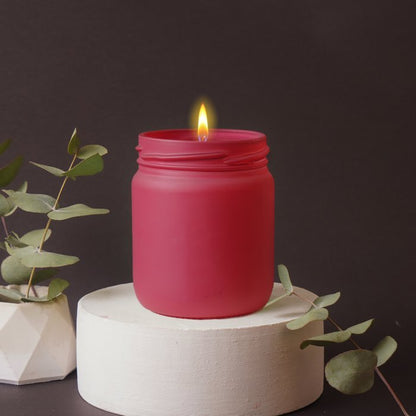 Kokulu Cam Mum - Sütlü Kahve