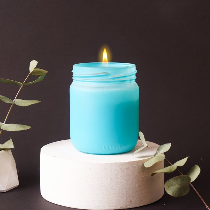 Kokulu Cam Mum - Sütlü Kahve