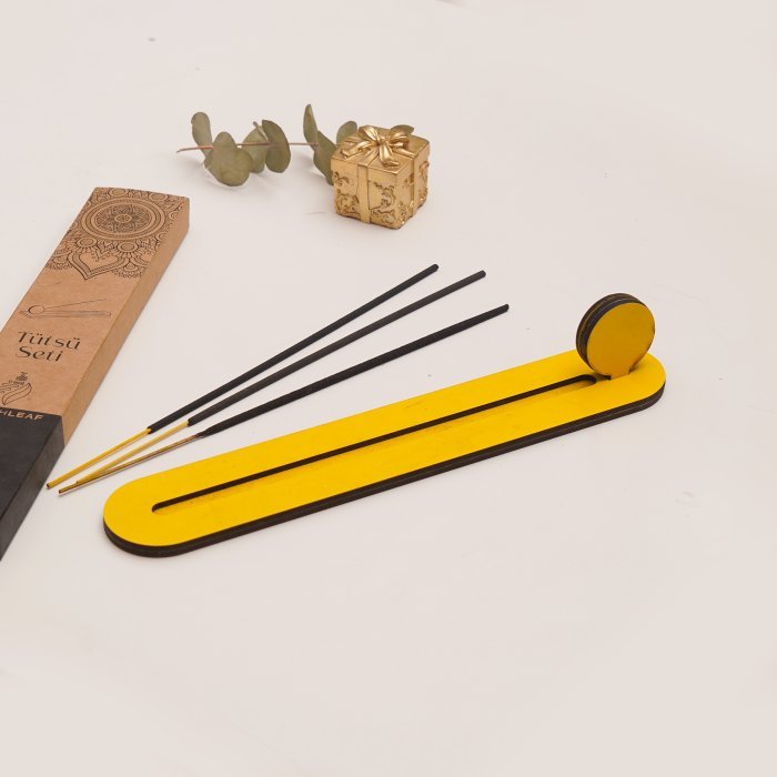 Ahşap MDF Tütsü Seti | 3 Adet Tütsü Çubuklu Dekoratif Tütsülük