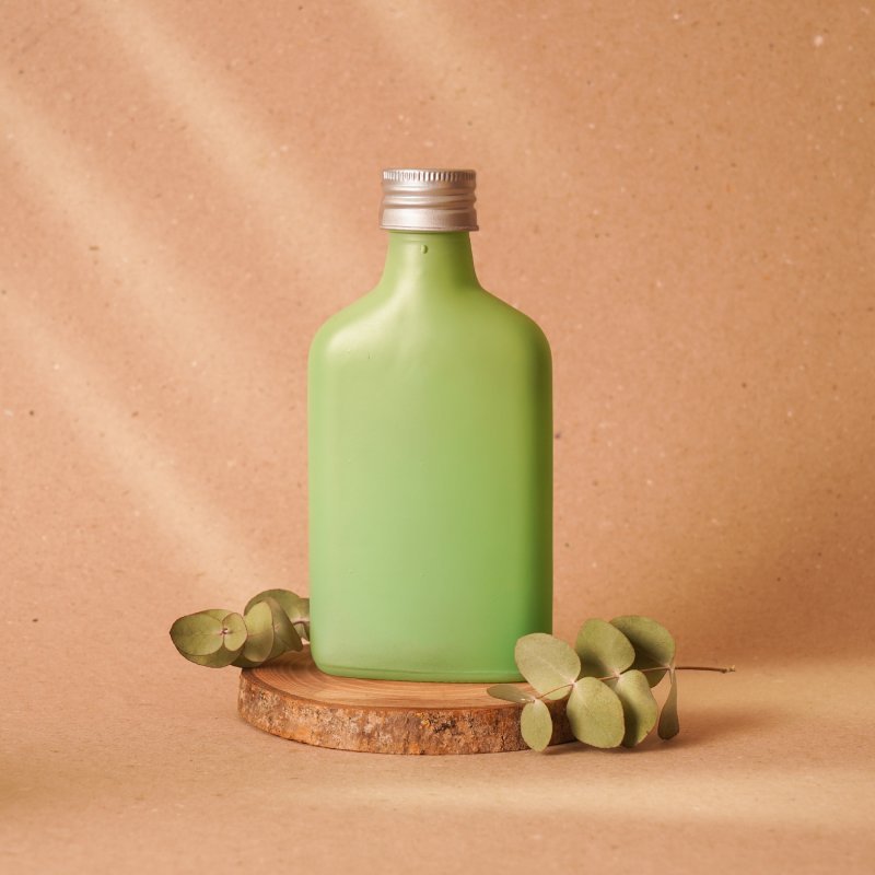 200ml Kişişelleştirilebilir Cam Şişe Kolonya