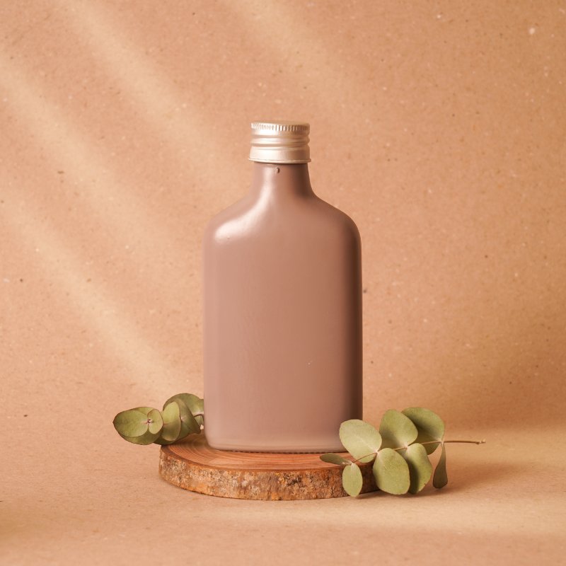 200ml Kişişelleştirilebilir Cam Şişe Kolonya