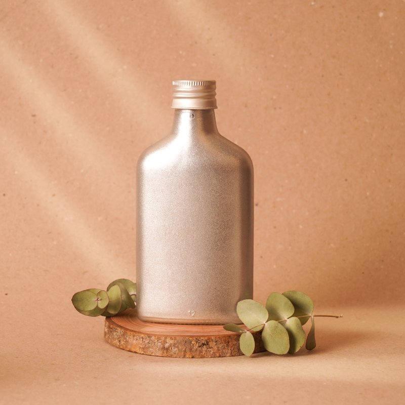 200ml Kişişelleştirilebilir Cam Şişe Kolonya